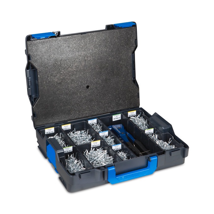 L-BOXX 102 G4 inkl. 8 Insetboxen H63 - coolgrey