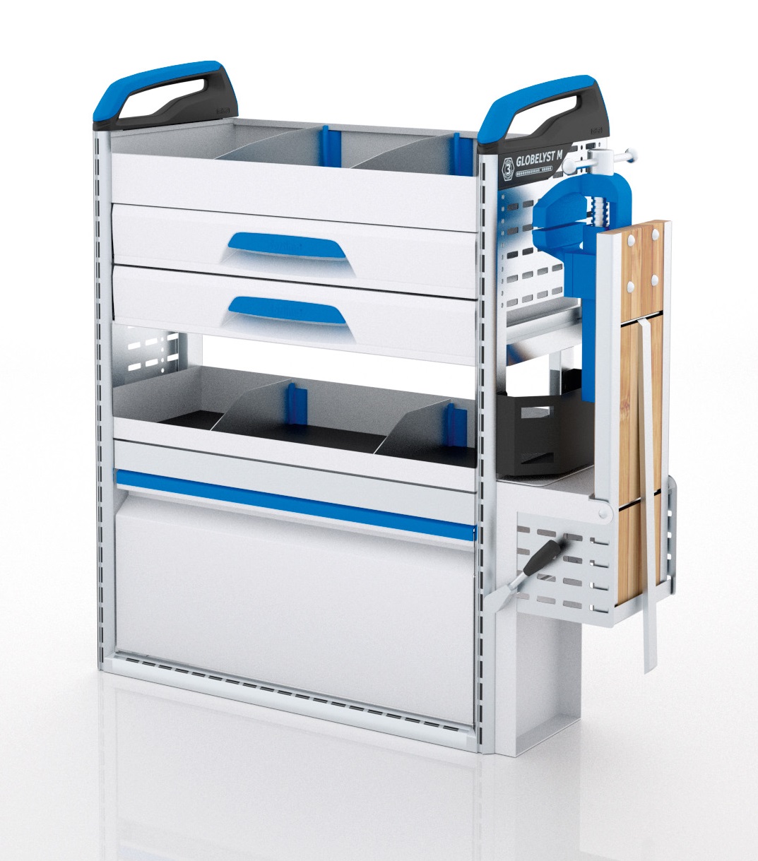 Sortimoblock Ford Transit Connect rechts 3