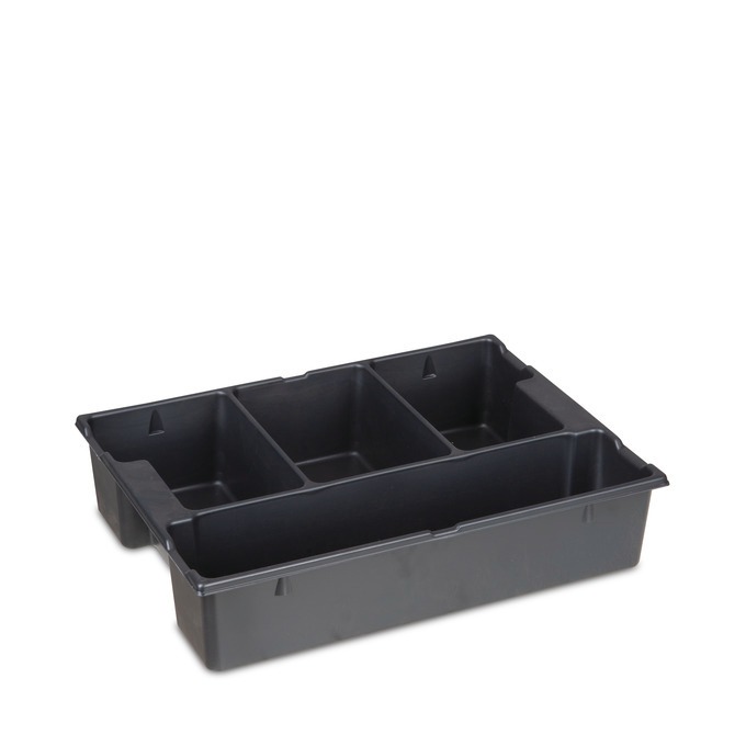 L-BOXX 136 G4 mit Kleinteileeinsatz 4 M.- coolgrey