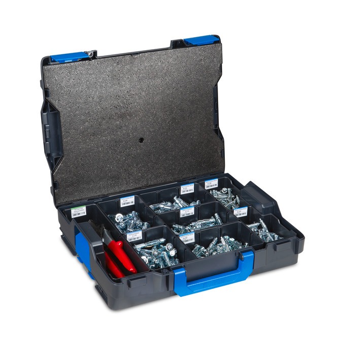 L-BOXX 102 G4 inkl. 7 Insetboxen H63 - coolgrey