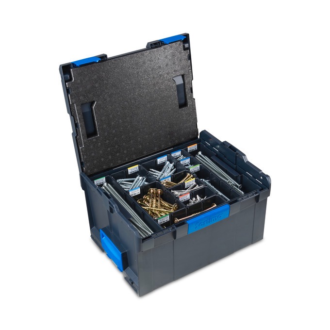 L-BOXX 238 G inkl. Trennbl.-Set + IB-Set - coolgrey