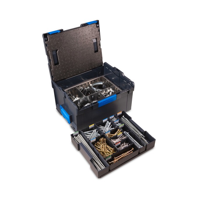 L-BOXX 238 G inkl. Trennbl.-Set + IB-Set - coolgrey