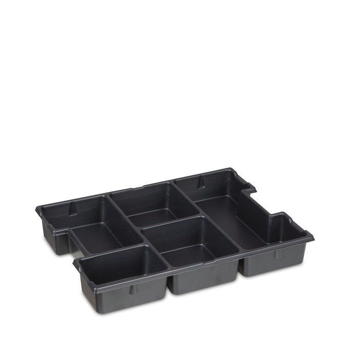 L-BOXX 102 G4 mit Kleinteileeinsatz 5 M. - coolgrey