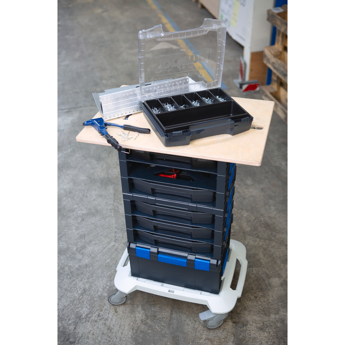 i-BOXX Rack G 3-fach - coolgrey