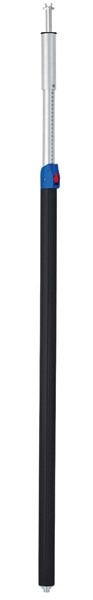 Spannstange KIM 44 Profi 1.550 - 2.050 mm mit Schutzschlauch schwarz - Bolzen mit Schlitz