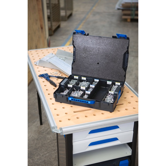 L-BOXX 102 G4 inkl. 8 Insetboxen H63 - coolgrey