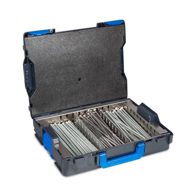 L-BOXX 102 G4 inkl. Trennblechset 3F - coolgrey