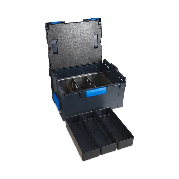 L-BOXX 238 G inkl. Trennbl. + IB 2x6 H63 - coolgrey
