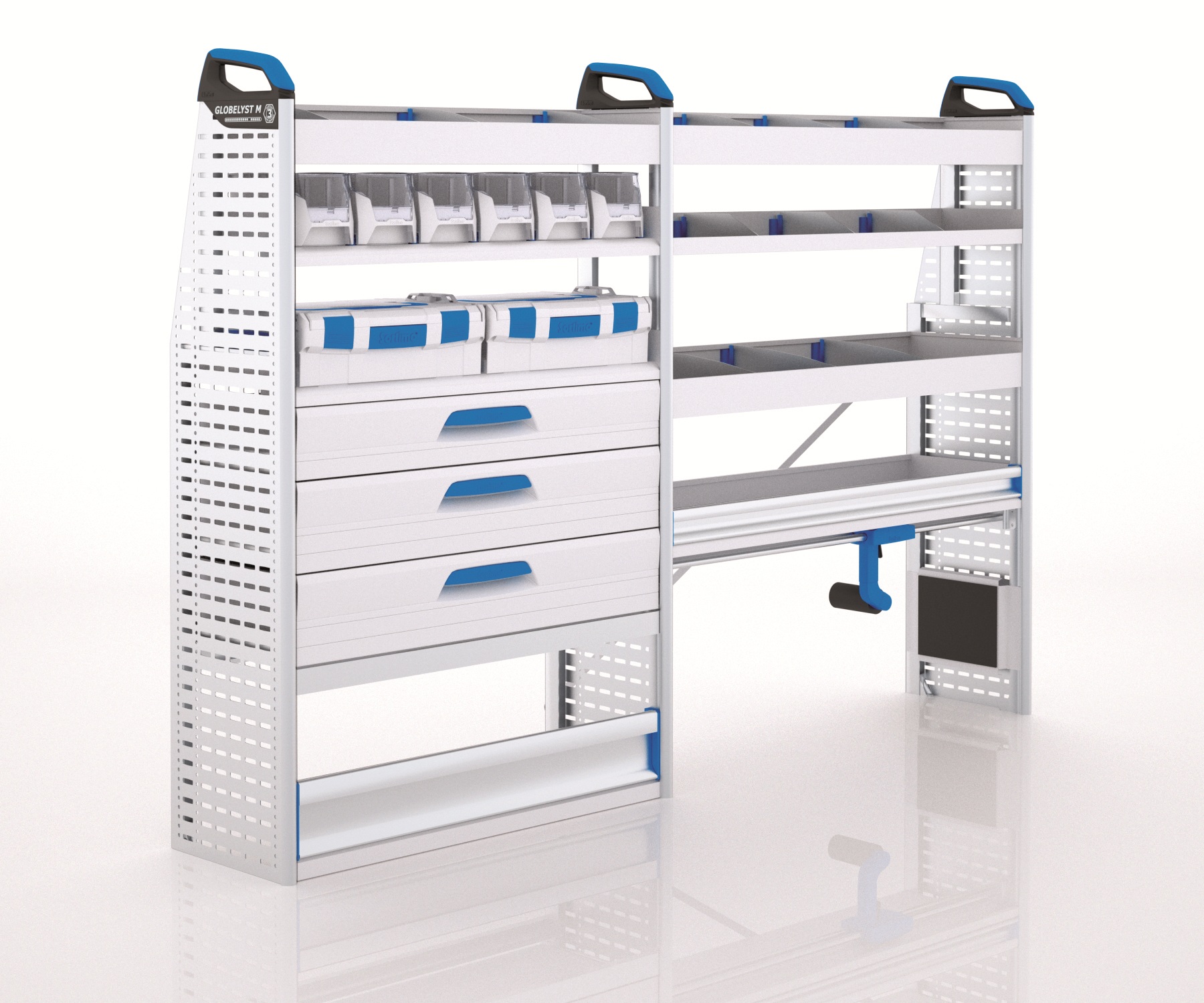 Sortimoblock VW Crafter kurz links 2 - 2006-2016