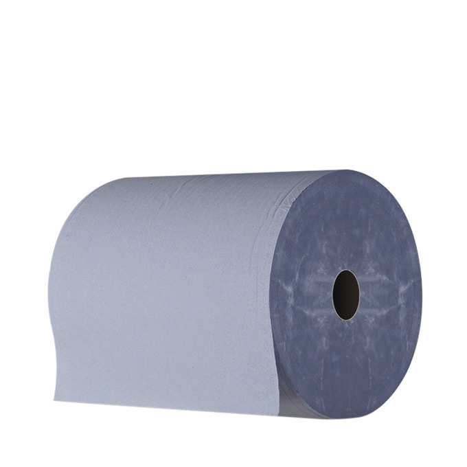 2 x Papierrolle blau