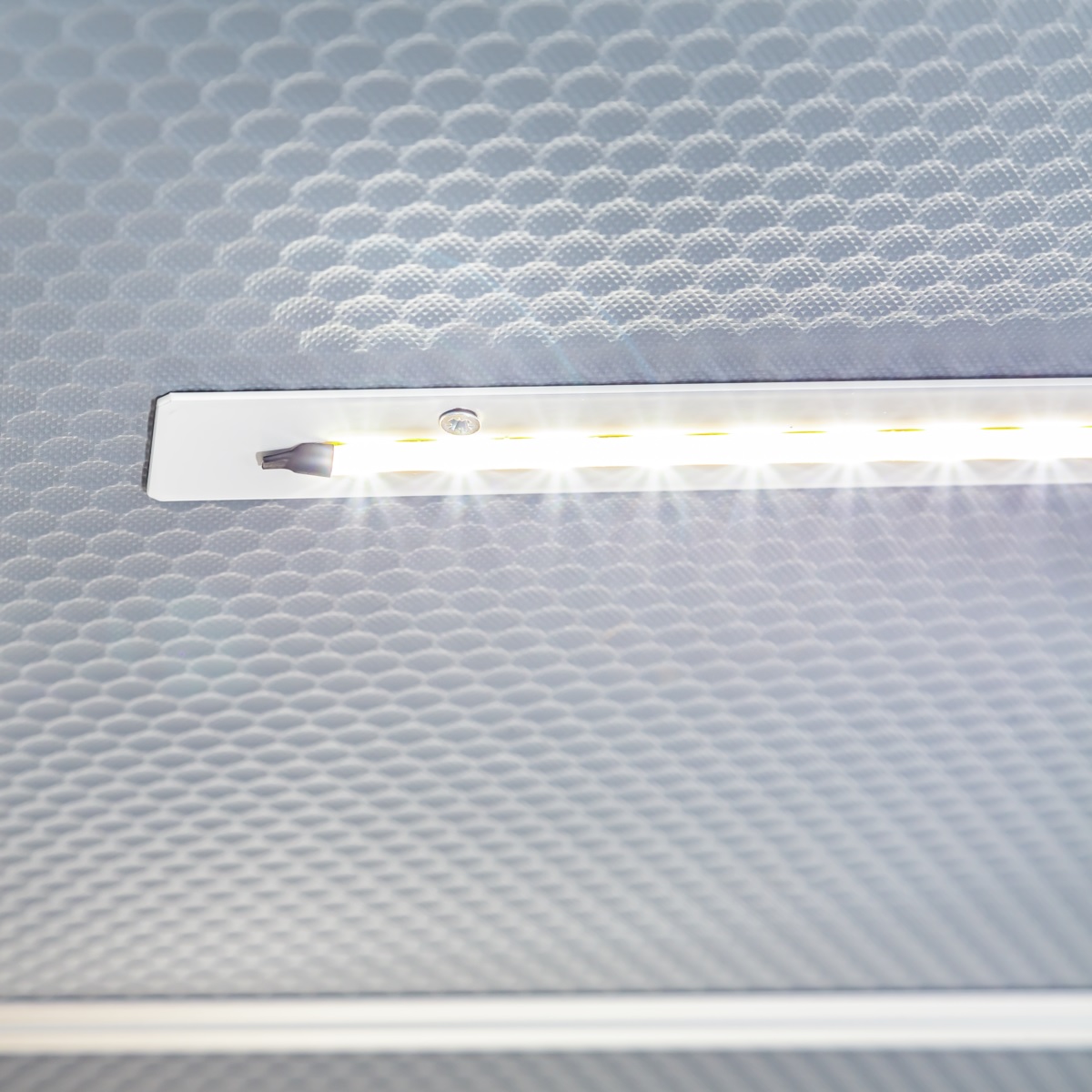 Befestigungsblech LED, L=1050mm solo