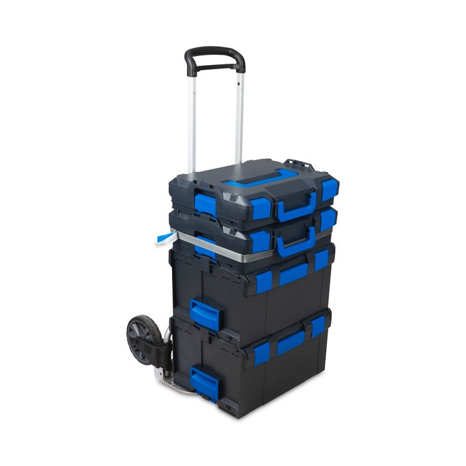 Fixierset Alu-Caddy klappbar