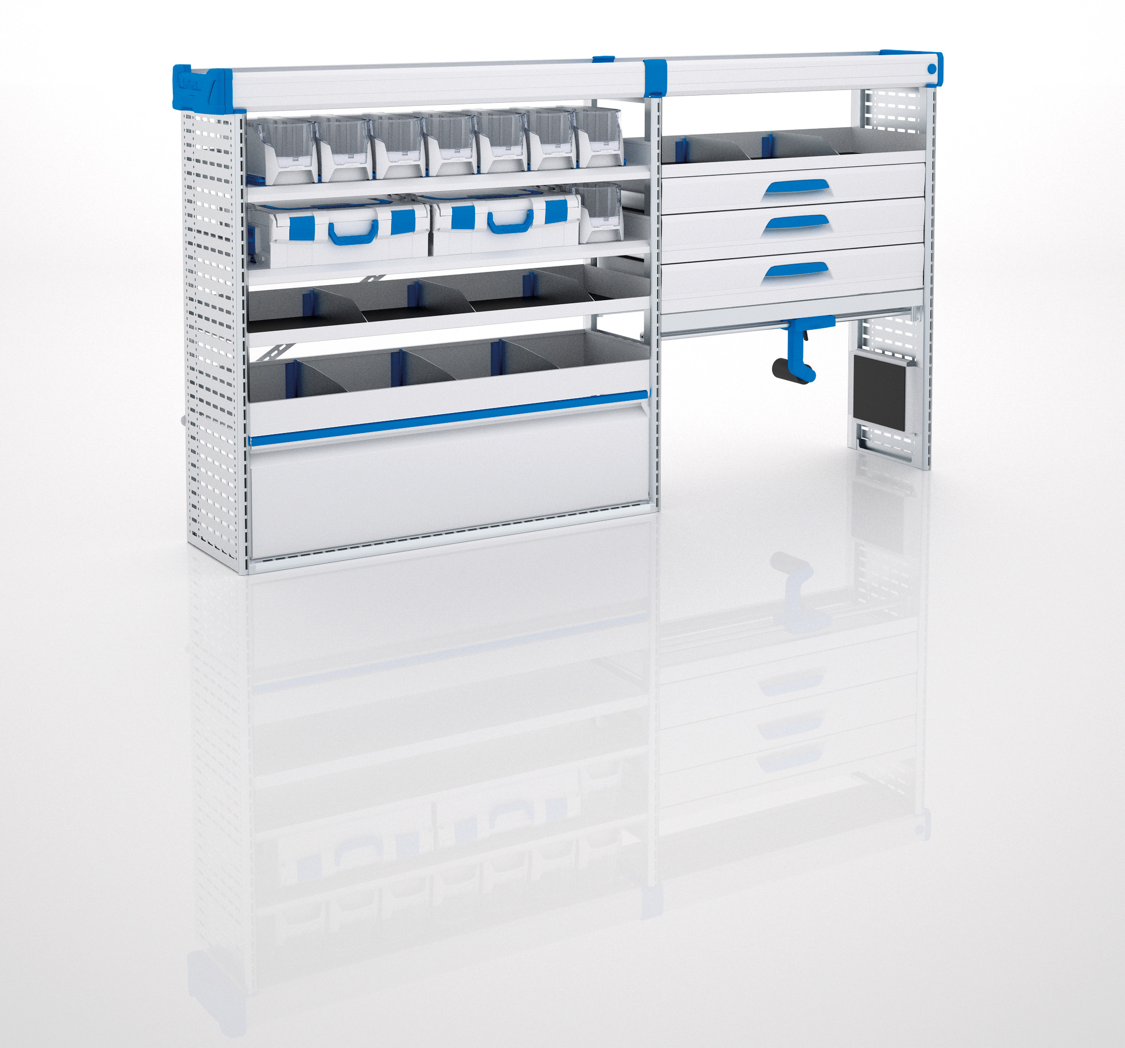 Sortimoblock Nissan NV 300 (Primastar) lang links 3 - ab 2016