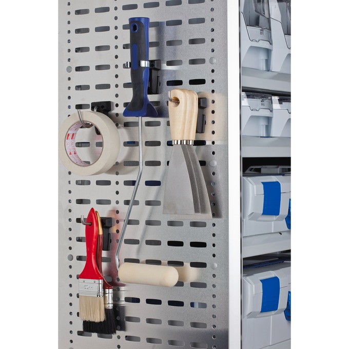 Werkzeugeinzelhaken 90 Alulochwand 3.0