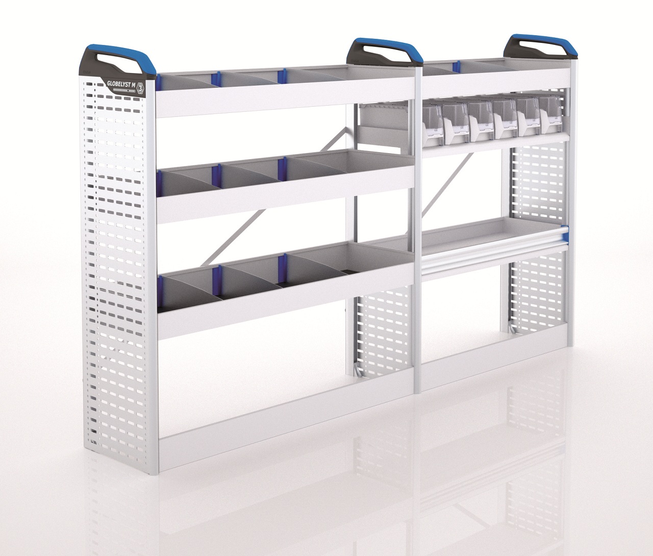 Sortimoblock Ford Transit kurz links 1