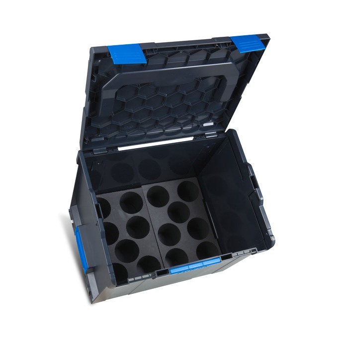 Schaum-Kartuscheneinsatz für L-Boxx Koffer 374 - Sortimo