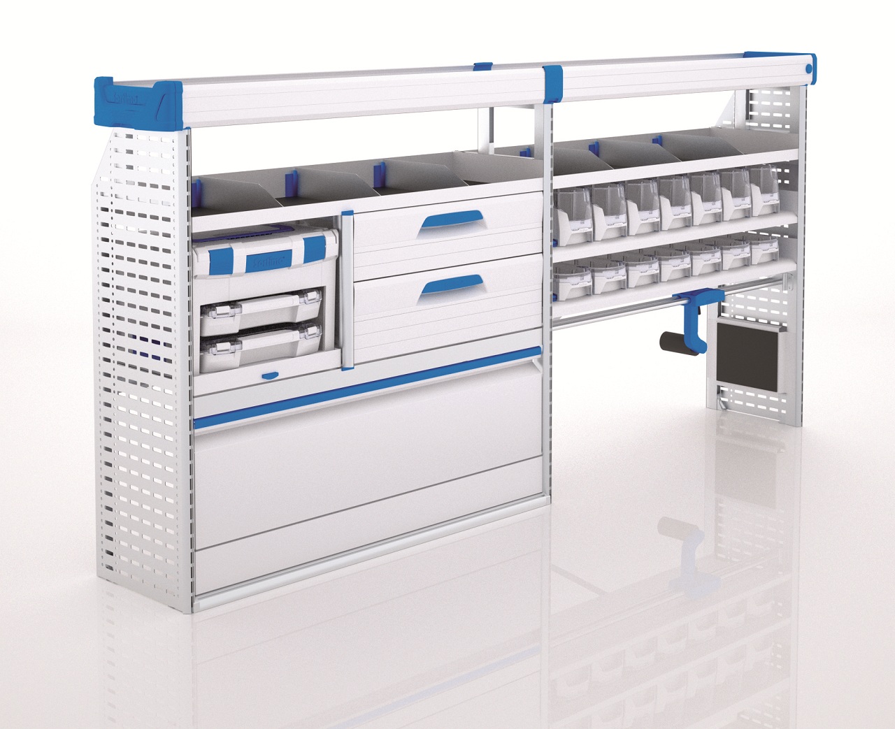 Sortimoblock Ford Transit mittel links 3 - Baujahr 2000-2014