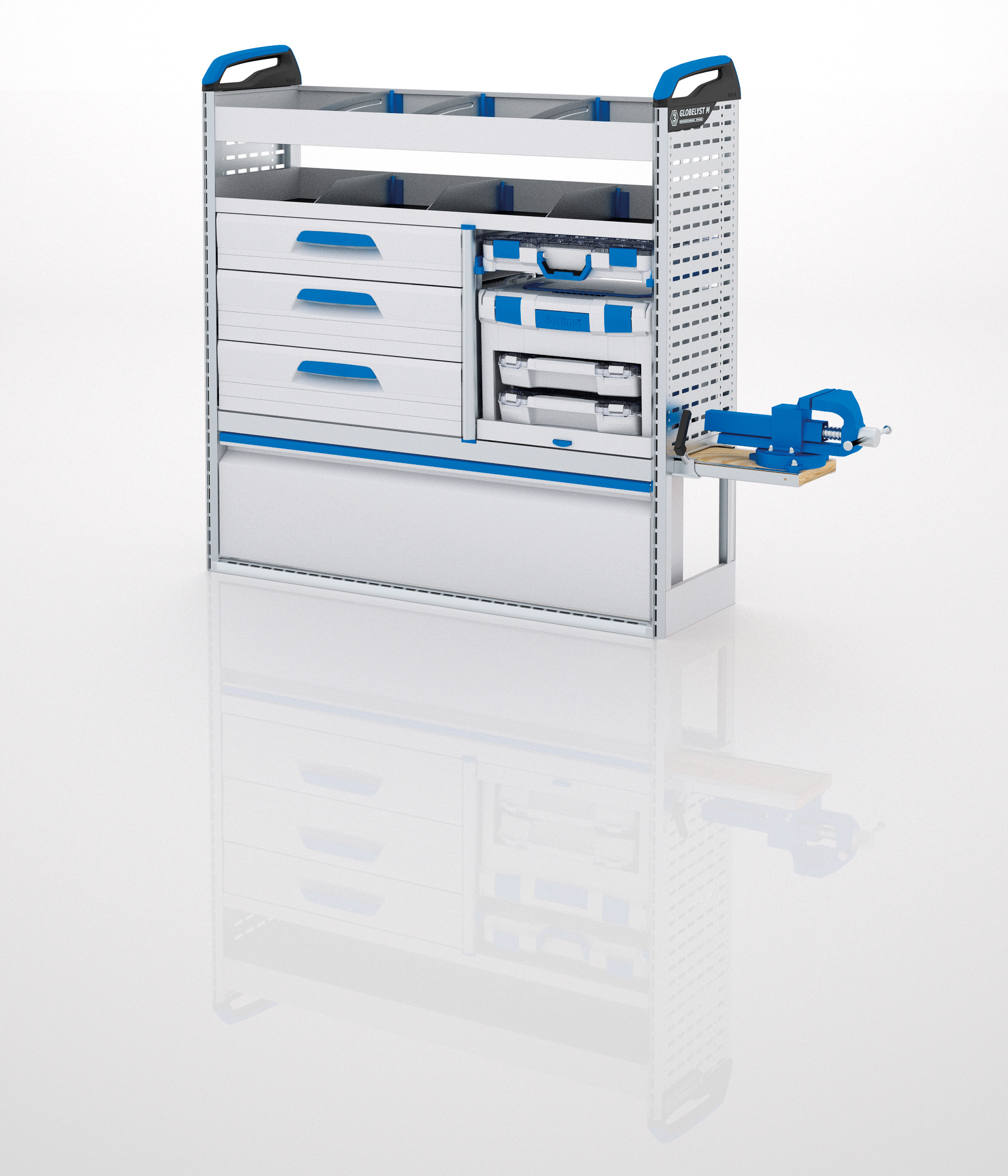 Sortimoblock Nissan NV 300 (Primastar) lang rechts 3 - ab 2016